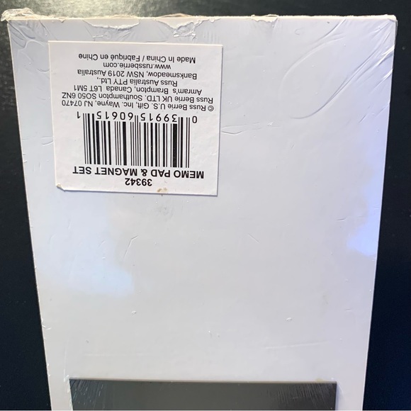 Russ Berrie Set of 3 Memo Pad with Magnet ruled coffee cake bread 039915606151 - Picture 8 of 8